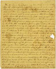 J.R. Compton, at Georgetown, letter to Aloysia Young at Prince Geroge's County, Maryland