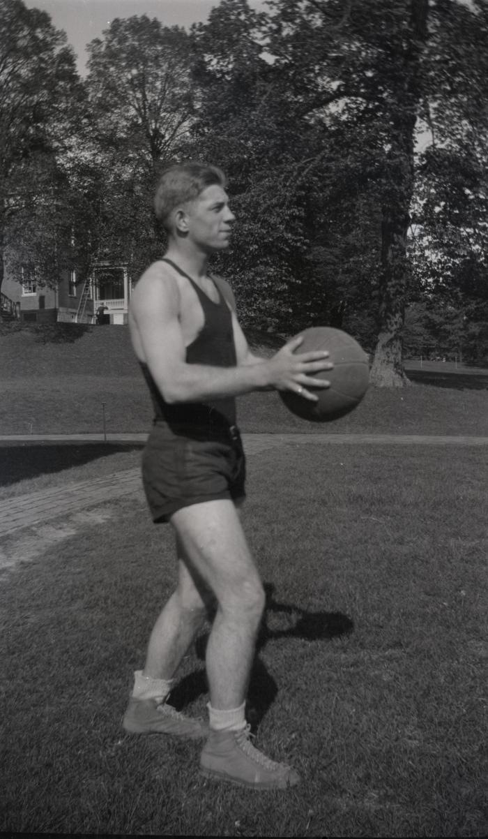 Howard Leroy Dopson, guard on the basketball team, class of 1930