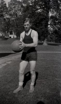 Howard Leroy Dopson, guard on the basketball team, class of 1930