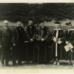 1942 commencement honorees