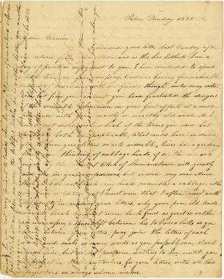  J.R. Compton, at Washington, D.C., letter to Anna M. Young at Prince George's County, Maryland