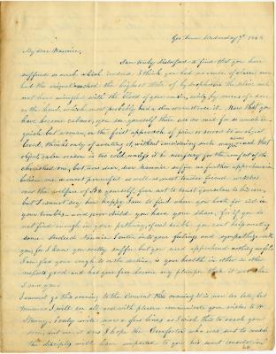 J.R. Compton letter to Anna M. Willson