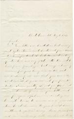 Letter to Joseph Burchinal from E.J.L.