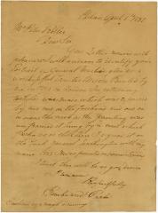 Rembrandt Peale letter, forgery
