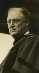 President Roosevelt receiving his Honorary Degree