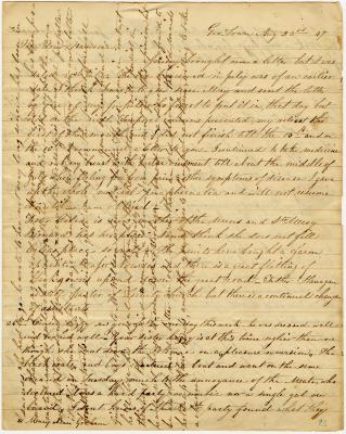 J.R. Compton letter to Anna M. Willson