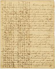 J.R. Compton letter to Anna M. Willson