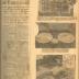 Philadelphia Inquirer and Philadelphia Bulletin news clippings for the Inauguration of President Mead