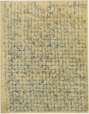 J.R. Compton letter to Anna M. Willson