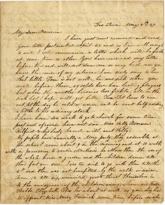 J.R. Compton letter to Anna M. Willson