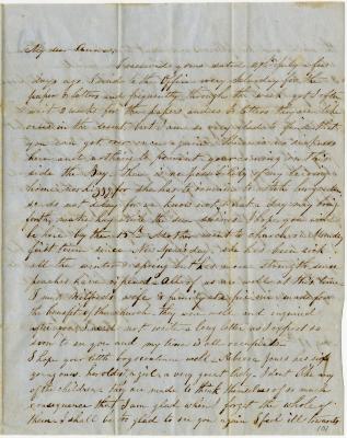 J.R. Compton letter to Anna M. Willson