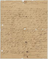 Anna M. Young, at Trumpington, letter to J.R. Compton