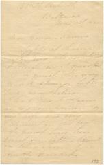 Nannie DeCoursey letter to Anna M. Willson