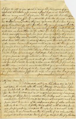 Letter from J.R. Compton and Jennie Compton to Anna M. Willson