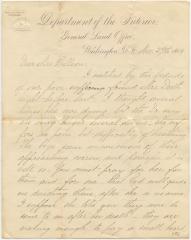 Jeannie Hoffar letter to Anna M. Willson