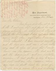 Jeannie Hoffar letter to Anna M. Willson