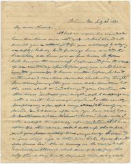 Alonzo W. Manning letter to Anna M. Young