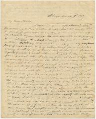 Alonzo W. Manning letter to Anna M. Young
