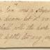 Richard B. Willson note to Anna M. Young