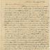 Alonzo W. Manning letter to Anna M. Young