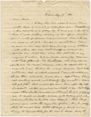 Alonzo W. Manning letter to Anna M. Young