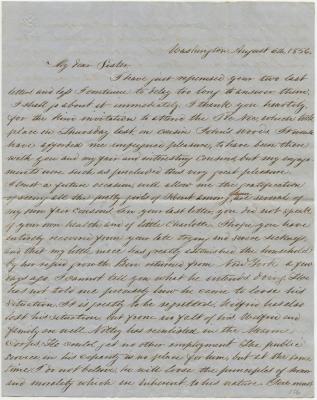 Alexander Young letter to Anna Martha Willson