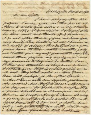 Alexander Young letter to Anna Martha Willson