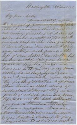 Alexander Young letter to Anna Martha Willson