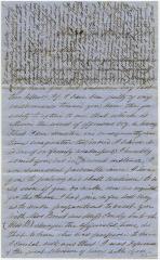 Alexander Young letter to Anna Martha Willson