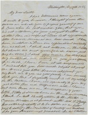 Alexander Young letter to Anna Martha Willson