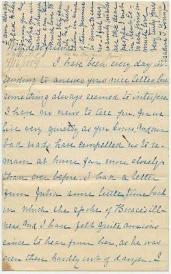 Isadore T. Young letter to Benjamin Young