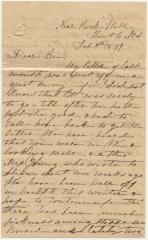 Anna M. Willson letter to Benjamin Young