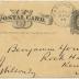 Postal card from Crittenden & Mackey, at Washington, D.C. to Benjamin Young regarding promised family history