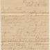 William Willson, at Overton, MD, letter to Benjamin Young at Trumpington