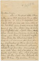 Isadore T. Young letter to Anna M. Willson