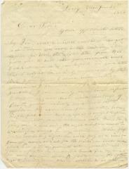 Wilfred Young letter to Anna M. Willson