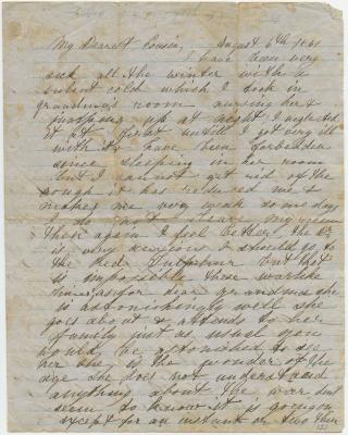 Eloise Smith letter to Anna M. Willson