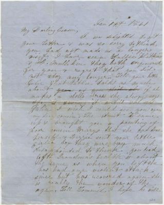 Eloise Smith letter to Anna M. Willson
