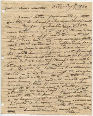 Notley Young letter to Anna M. Young