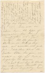 Nettie DuHamel, at Washington, D.C. to Anna M. Willson at Rock Hall, MD
