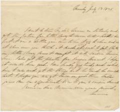 Letter from Nannie to Anna M. Willson regarding family news