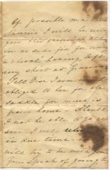 Letter from Fanny to Anna Young at Collington Meadows