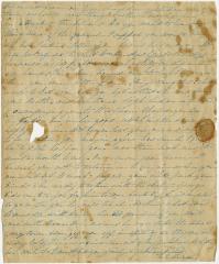 Letter from N.E. Willson and Nell to Anna M. Young at Georgetown