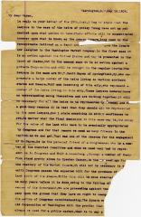 E. Max Hasselbach, at Washington, D.C., letter to Julia Willson Ringgold