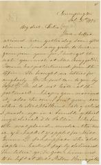 Anna M. Willson letter to Julia R. Willson