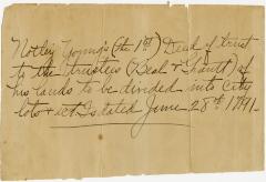 Deed of Notley Young for lands to be divided into city lots