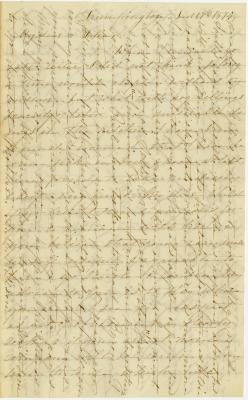 Anna M. Willson letter to Julia R. Willson at Baltimore
