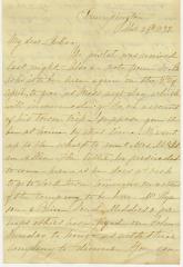 Anna M. Willson letter to Julia R. Willson