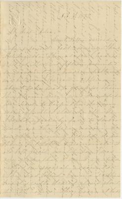 Anna M. Willson letter to Julia R. Willson