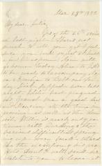 Anna M. Willson letter to Julia R. Willson